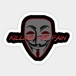 Pain Maker Killing The Pain logo Sticker